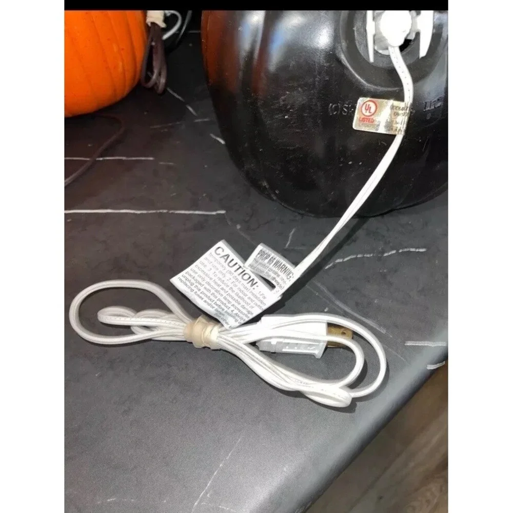 Vintage Blowmold Light Up Jack O Lantern  Pumpkin